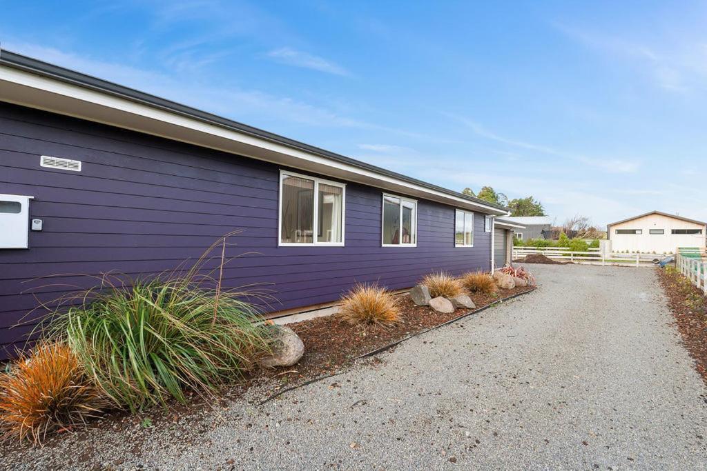 The Purple House - Ohakune Home With Spa Pool Ngoại thất bức ảnh